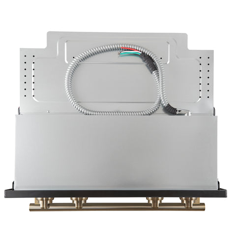 Forno Vomero 30-Inch Double Wall Oven, Black, 10 cu.ft Total Capacity, 7100W Convection, Mechanical Controls, Manuel Steam Clean