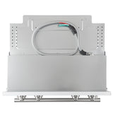 Forno Vomero 30-Inch Double Wall Oven, White, 10 cu.ft Total Capacity, 7100W Convection, Mechanical Controls, Manuel Steam Clean