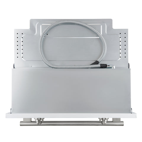 Forno Vomero 30-Inch Wall Oven, White, 5 cu.ft Capacity, 3550 Watts Convection, Mechanical Controls, Manuel Steam Clean