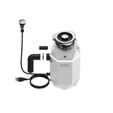 FORNO ACQUA BrightDIAMOND Moonstone 3/4HP Super Quiet Garbage Disposal Corded with Motion Sensor Cabinet Light & Pre-Wired Air Switch