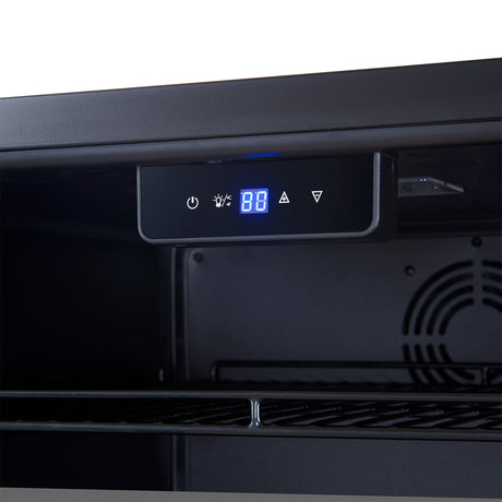 Forno Gemello 48 Inch Side-by-Side Wine and Beverage Cooler in Stainless Steel, French Door, 9.6 cu. ft.