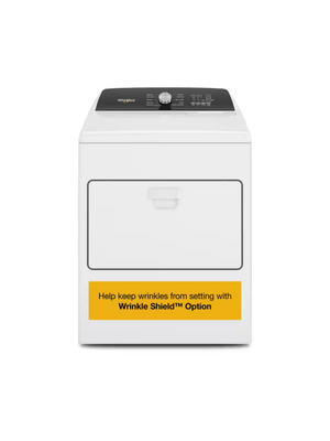 Whirlpool - 7 cu. ft. Vented Top Load Matching Electric Dryer in White with Moisture Sensing - NEW IN BOX