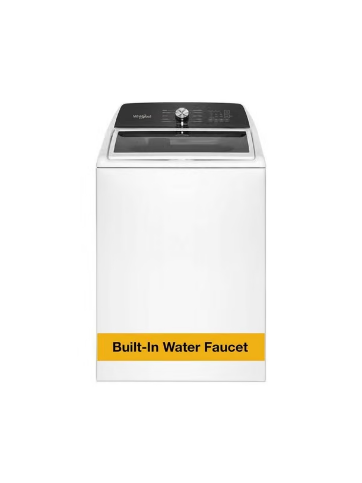 Whirlpool - 4.5 cu. ft. Top Load Washer in White with Built-In Water Faucet - NEW IN BOX