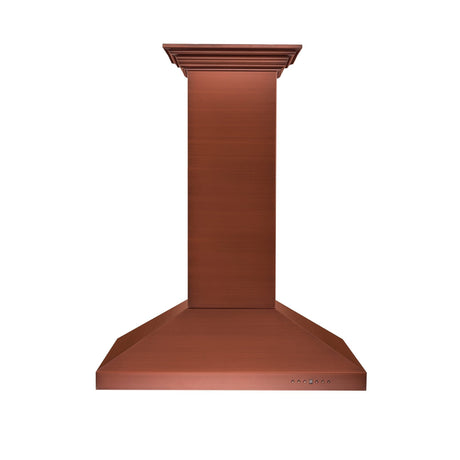 ZLINE 36 in. Designer Series Copper Island Mount Range Hood (8KL3iC-36)