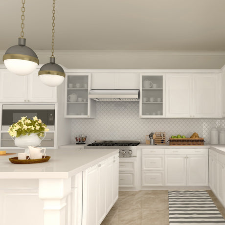 ZLINE Ducted Under Cabinet Range Hood in Stainless Steel (627-30)